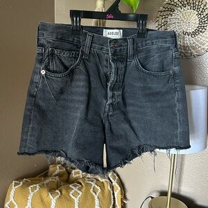 Agolde Charcoal Jean Shorts